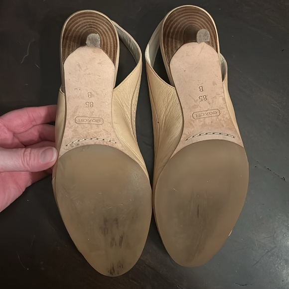 Coach Miranda slingback heels - like new! - Picture 14 of 16
